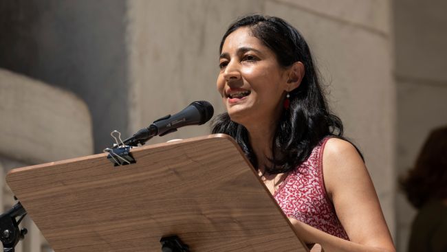 Booker Prize winner Kiran Desai is up for the award again with a long-awaited novel