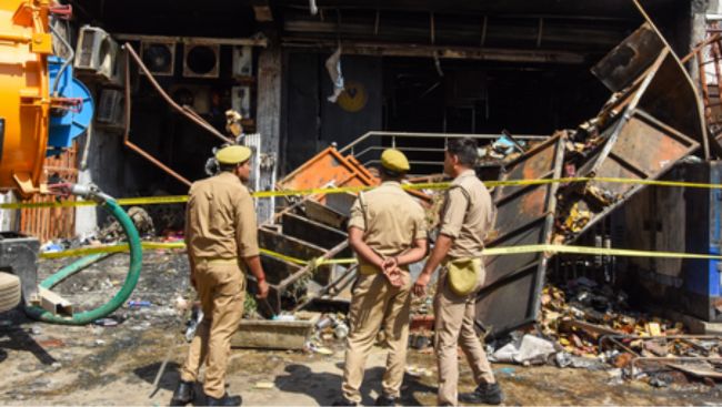 Lucknow fire fallout: Noida administration seals coaching institute after gaps found during inspection