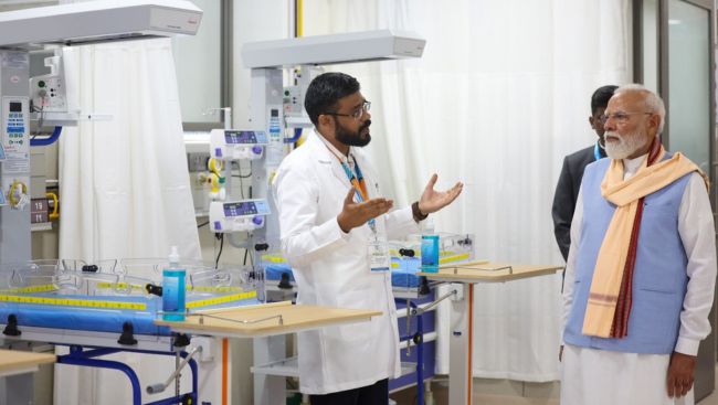 PM Modi launches major healthcare, infra projects in Daman