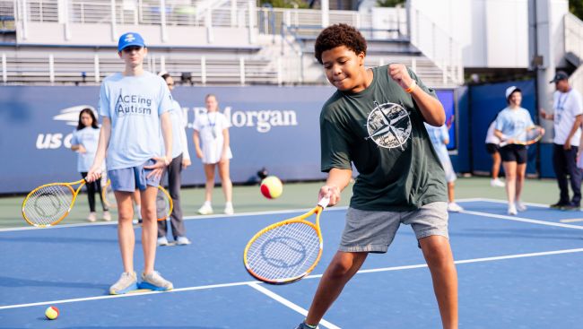 Court of Dreams gives people with disabilities an opportunity to play tennis at US Open
