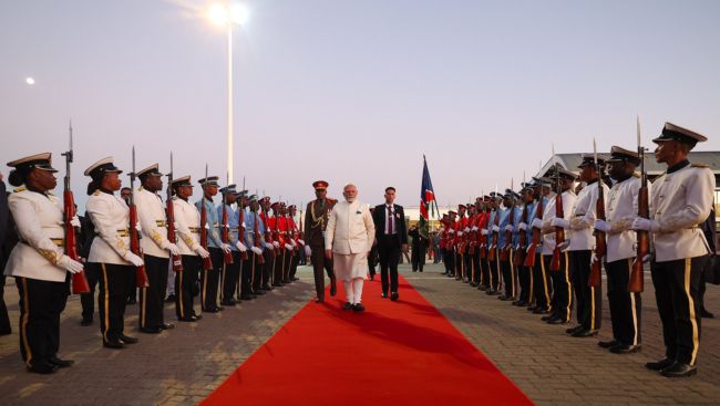 PM Modi leaves for India after winding up 5-nation tour