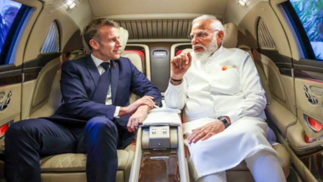 PM Modi, Macron agree on urgently restoring freedom of navigation in Strait of Hormuz