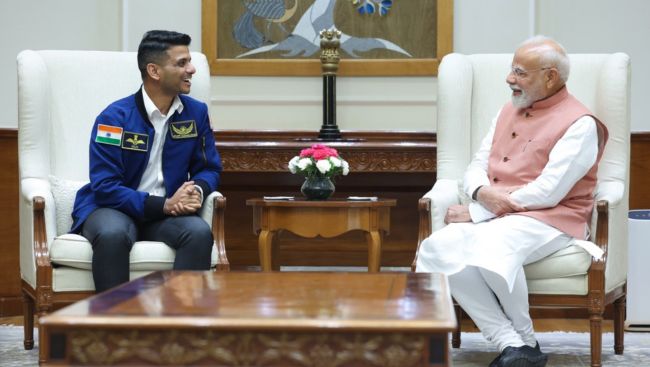'India is proud of your feat', says PM Modi to IAF Group Captain Shubhanshu Shukla