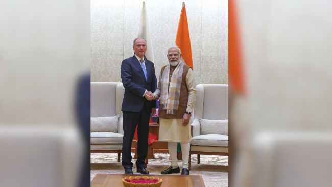 Looking forward to host President Putin next month: PM Modi