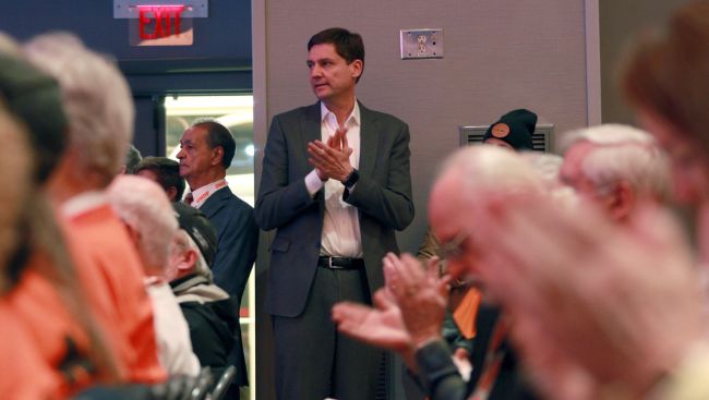 A shaky coalition and 'near-death' election put Eby under scrutiny at NDP convention