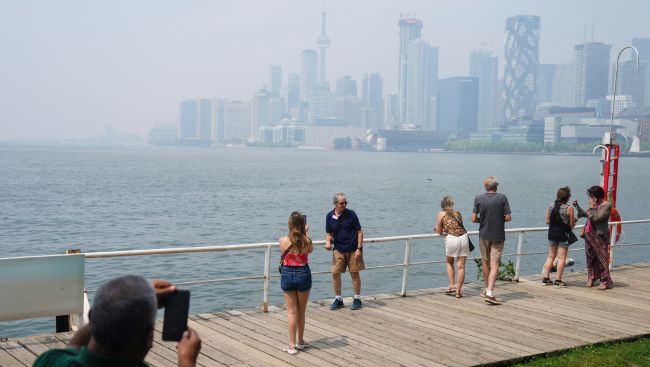 Much of Canada smoky, other parts get heat, and some areas seeing both