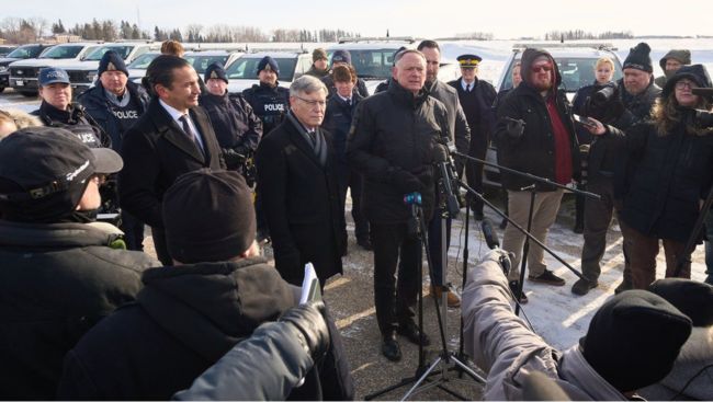 No Canadian soldiers assigned to border enforcement, minister says