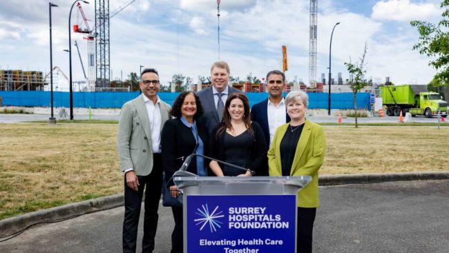 Surrey Hospitals Foundation recognized as city’s designated health care foundation