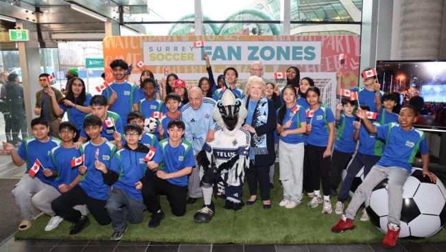 Surrey Soccer Fan Zones to host free live broadcasts of World Cup 26 games this summer