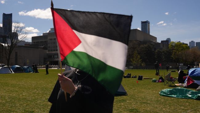 Toronto City Hall raises Palestinian flag, joining other cities across Canada