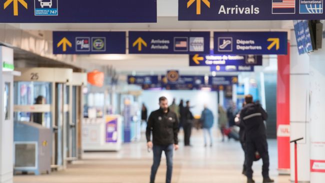 U.S. customs operations gradually resume at Montreal airport after odour disruption
