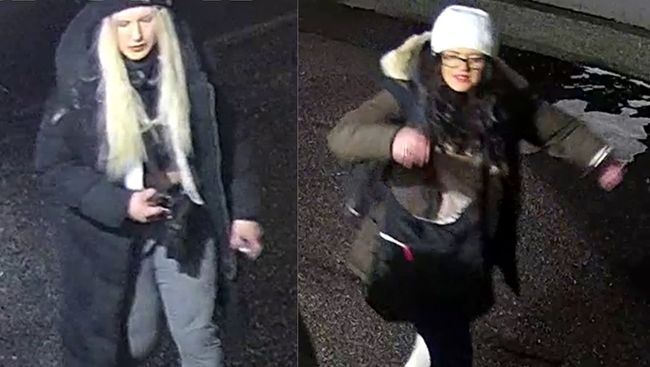VPD seek to identify 2 women who smashed the front window of a downtown retailer