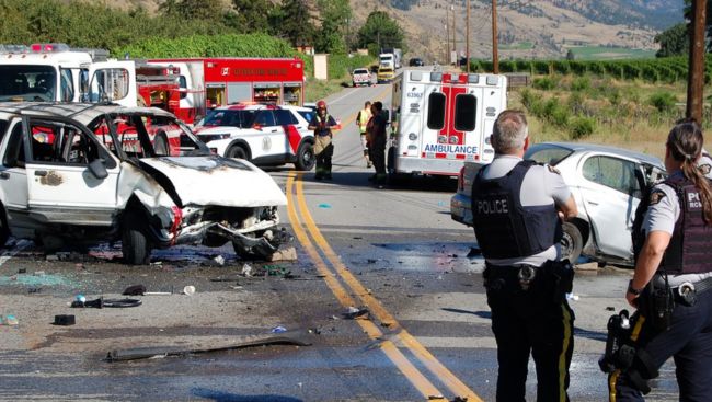 Impaired driving causing death charges laid against B.C. woman after fatal crash