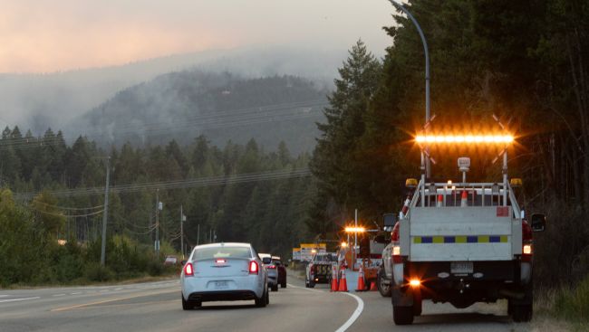 Smoke from Wesley Ridge fire on Vancouver Island could last for months