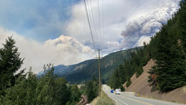 Second wildfire triggers upgraded evacuation order near Boston Bar, B.C.
