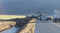 Man Killed In Crash Between Pickup Trucks In Abbotsford