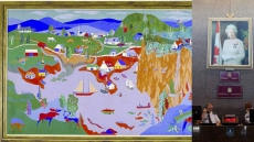 Quebec Artist Alfred Pellan Paintings, Replaced With Queen, Return To Government Building In Ottawa