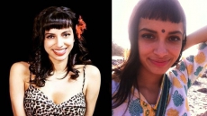 Indo-Canadian Singer Alysha Brilla Leads Topless Protest In Ontario