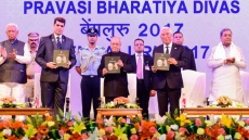 PICS: Indian-Origin Portugal PM Costa, US Diplomat Nisha Biswal Among Pravasi Awardees