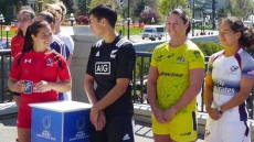 New Zealand Rugby Captain Sarah Goss Excels Off The Field At Sheep-shearing