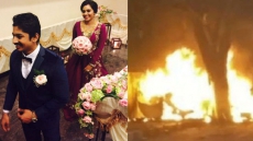 Racer Ashwin Sundar, Wife Charred To Death As BMW Hits Tree, Goes Up In Flames In Chennai Road Accid