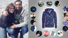 Indian-Origin Couple Invent 'Swiss Army' Jacket, Raise $3 Million By Crowd-funding