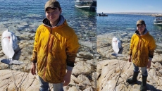 PIC: Inuit Father Faces Online Backlash After Sharing Photo Of Beluga Harvest