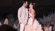 Brides Rocking The Midriff-Baring Or Jumpsuit-Wearing Trend