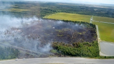 Crews Contain Burns Bog Fire, Reopen Highway Following Wildfire In Delta, B.C.