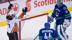 Burrows Scores Winner In Shootout As Canucks Defeat Ducks 2-1