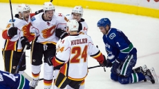 Johnny Gaudreau Scores In Overtime As Flames Edge Canucks 3-2