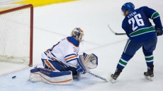 Vancouver Canucks Beat Edmonton Oilers 4-3 In A Shootout To Close Out Season
