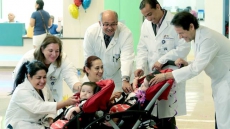 Formerly Conjoined Twins Released From Texas Hospital