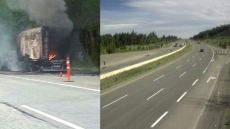 Coquihalla Highway Closed For Hours After Separate Crashes Claim Life, Spark Small Fire