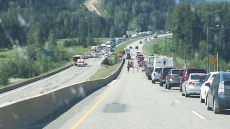 Five Members Of Alberta Family Hurt In Crash On B.C.'s Coquihalla Highway