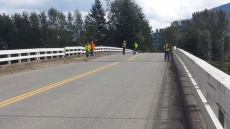 Dewdney Slough Bridge Near Mission, B.C., Partially Opened With Lower Speed Limit