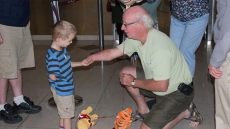 Adopted Boy, Grandfather, Both Missing Right Hand, Share Special Bond