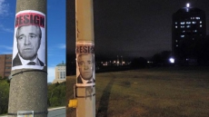 Province Paid $200 To Strip Posters Calling On Premier Dwight Ball To Resign