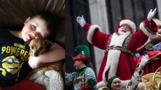 Ontario Town Puts On Christmas Parade For Terminally Ill Boy Evan Leversage