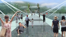 World's Longest, Highest Glass Bridge In China Reopens
