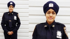 NYPD Gets First Female Turbaned Sikh Auxiliary Police Officer - GURSOACH KAUR
