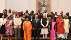 Indian Union Minister Hardeep Singh Puri Inaugurates 'Happiness Area' In Delhi