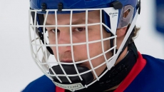 Team B.C. hockey captain Jordan Bellerive didn't have to go far to hone skills