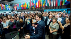 Federal Employees At Federal Affairs Give Justin Trudeau Rock-star Reception