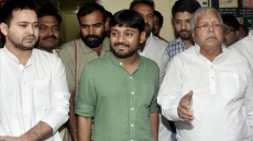 Watch: Kanhaiya Kumar's Supporters Thrash Man For Showing Him Black Flag