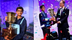 With 'Koinonia,' Indian-Origin Teen Karthik Nemmani From Texas Wins National Spelling Bee