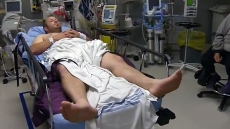 Saanich Cyclist Nearly Crushed By Semi-Trailer Cheats Death By Grabbing Brake Line