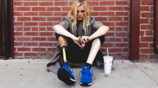 The Model With The Prosthetic Leg, Walks The Ramp At The New York Fashion Week