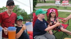 Saskatchewan Boy Making Money With Lemonade Stand To Help His Struggling Family