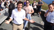 Comedian Mark Critch Turns Tables On Prime Minister With Bare-Chested Photobomb